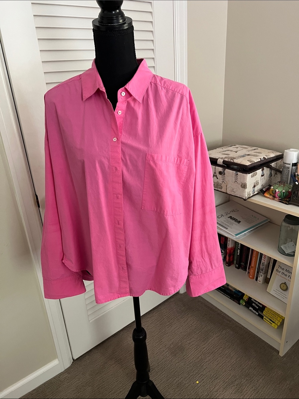 Xirena cotton button down shirt.